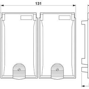 VS-SI-EB-EMV-2 – Moldura de montagem – PHOENIX CONTACT