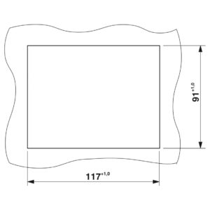 SI-M1B – Moldura de montagem – PHOENIX CONTACT