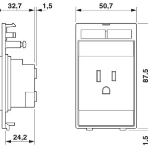 VS-SI-SD-USA – Tomada de alimentação – PHOENIX CONTACT