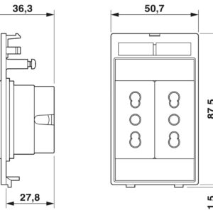VS-SI-SD-IT – Tomada de alimentação – PHOENIX CONTACT