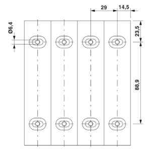 RBO 8-FE – Borne para conexão olhal – PHOENIX CONTACT – Uds./emb.: 5 unidade(s)