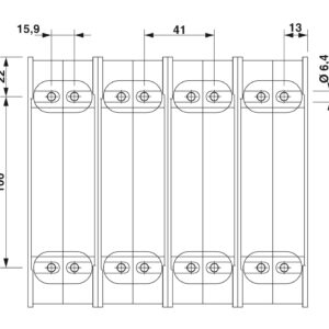 RBO 10 – Borne para conexão olhal – PHOENIX CONTACT – Uds./emb.: 5 unidade(s)