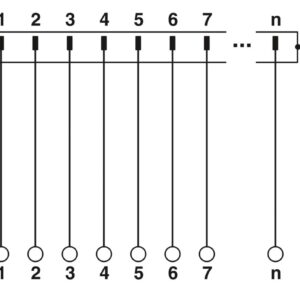 VIP-2/PT/D 9SUB/M – Placa de terminação – PHOENIX CONTACT