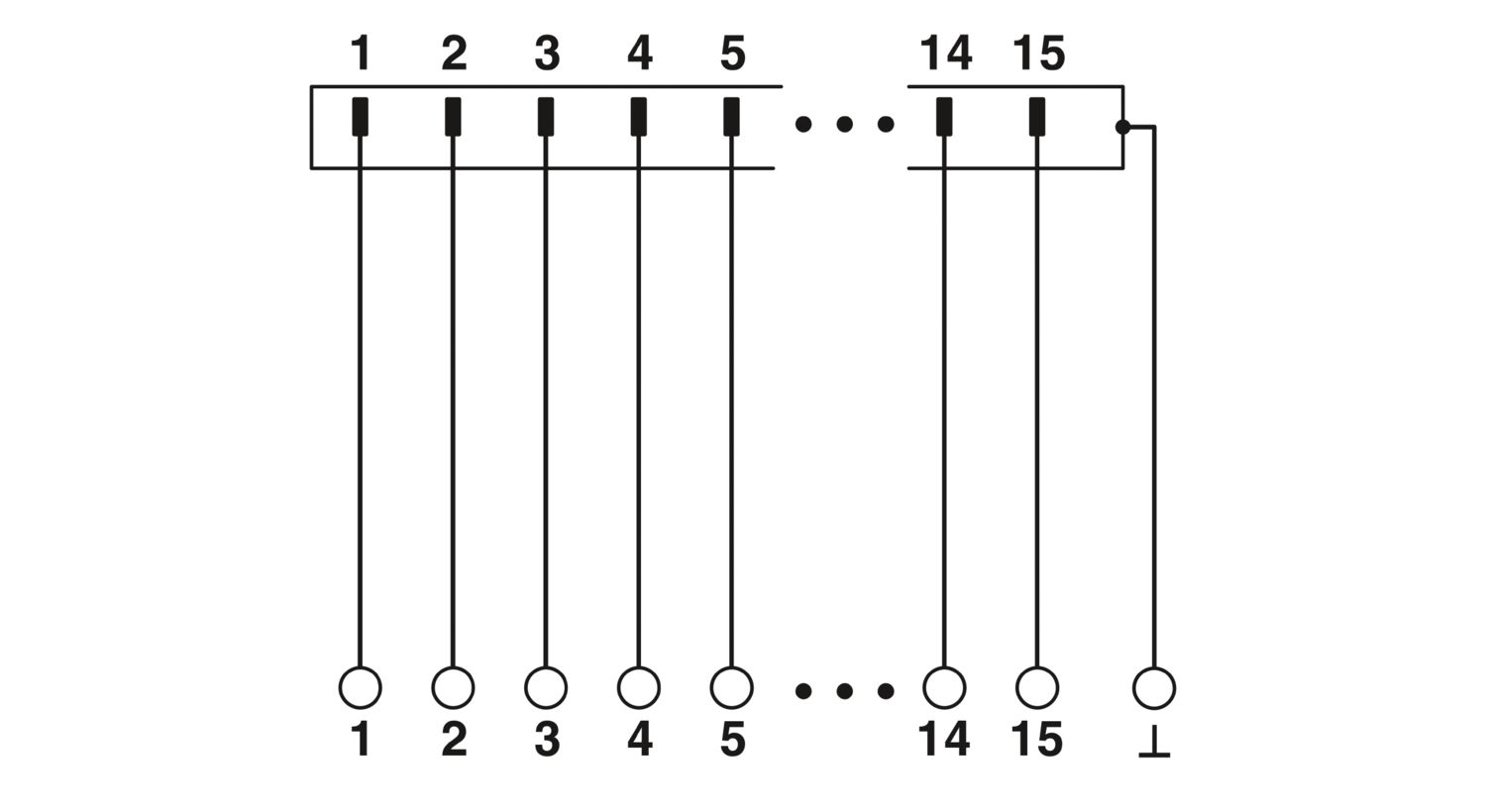 VIP-2/SC/D15SUB/M - Placa de terminação - PHOENIX CONTACT - Imagem 3