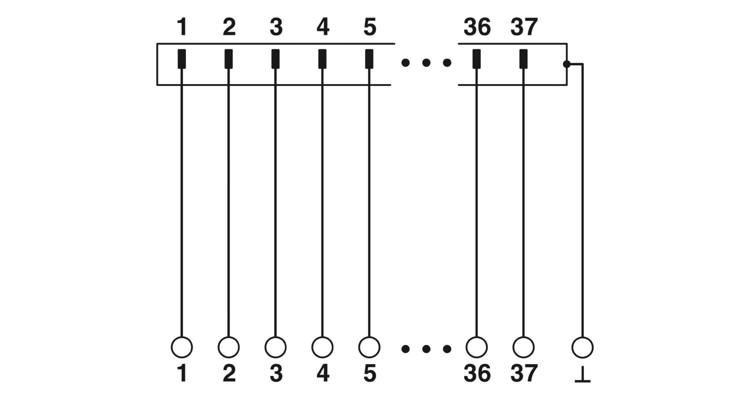 VIP-3/SC/D37SUB/M - Placa de terminação - PHOENIX CONTACT - Imagem 3