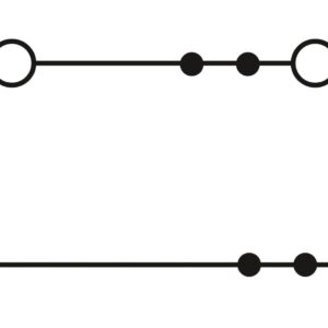 UTTB 2,5 – Borne de dois níveis – PHOENIX CONTACT – Uds./emb.: 50 unidade(s)