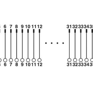VIP-2/SC/D37SUB/M – Placa de terminação – PHOENIX CONTACT