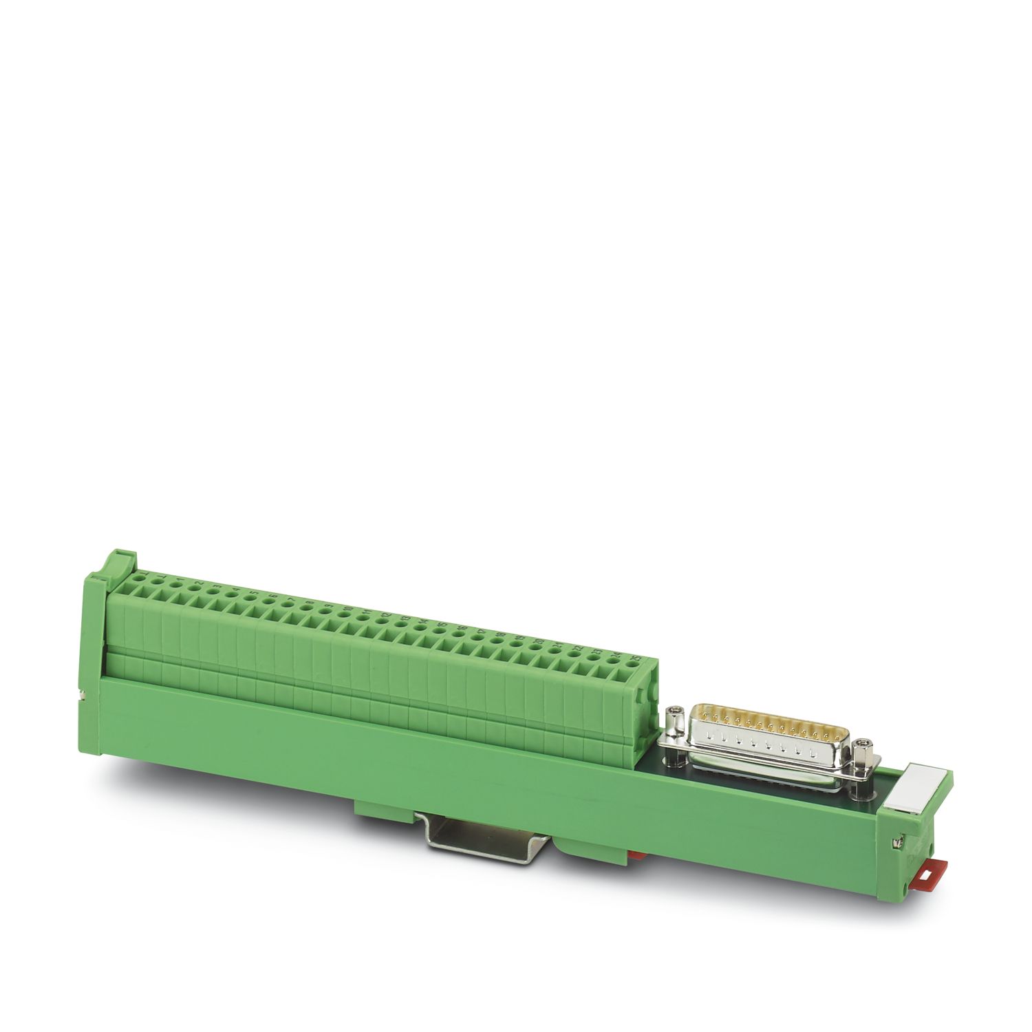 UM 25-D25SUB/S/FRONT/Q - Placa de terminação - PHOENIX CONTACT