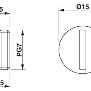 HC-BS-PG7 – Bujão roscado – PHOENIX CONTACT – Uds./emb.: 10 unidade(s)