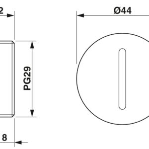 A-INSP-PG29-65N-P-LG – Bujão roscado – PHOENIX CONTACT – Uds./emb.: 10 unidade(s)