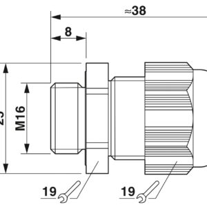 G-INS-M16-T68N-PNES-GY – Prensa-cabos – PHOENIX CONTACT – Uds./emb.: 10 unidade(s)