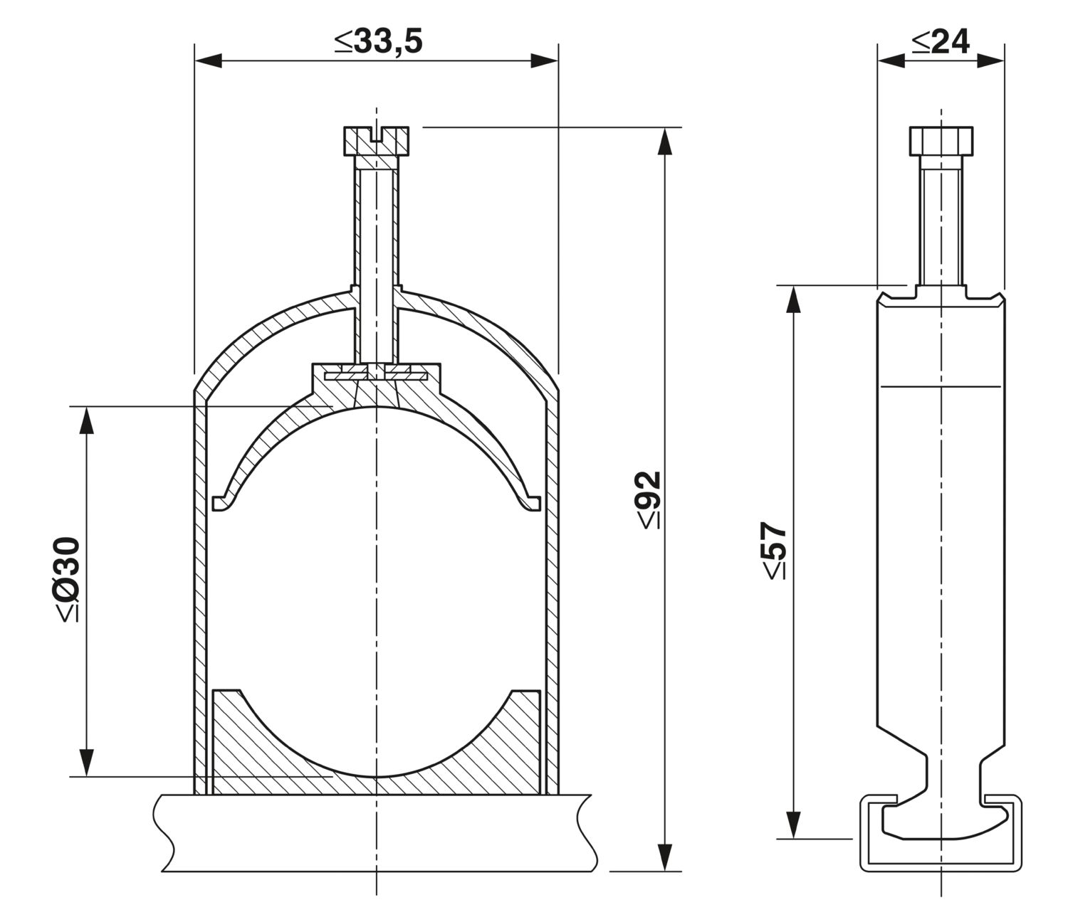 WCC 30 - Abraçadeira - PHOENIX CONTACT - Uds./emb.: 25 unidade(s) - Imagem 2