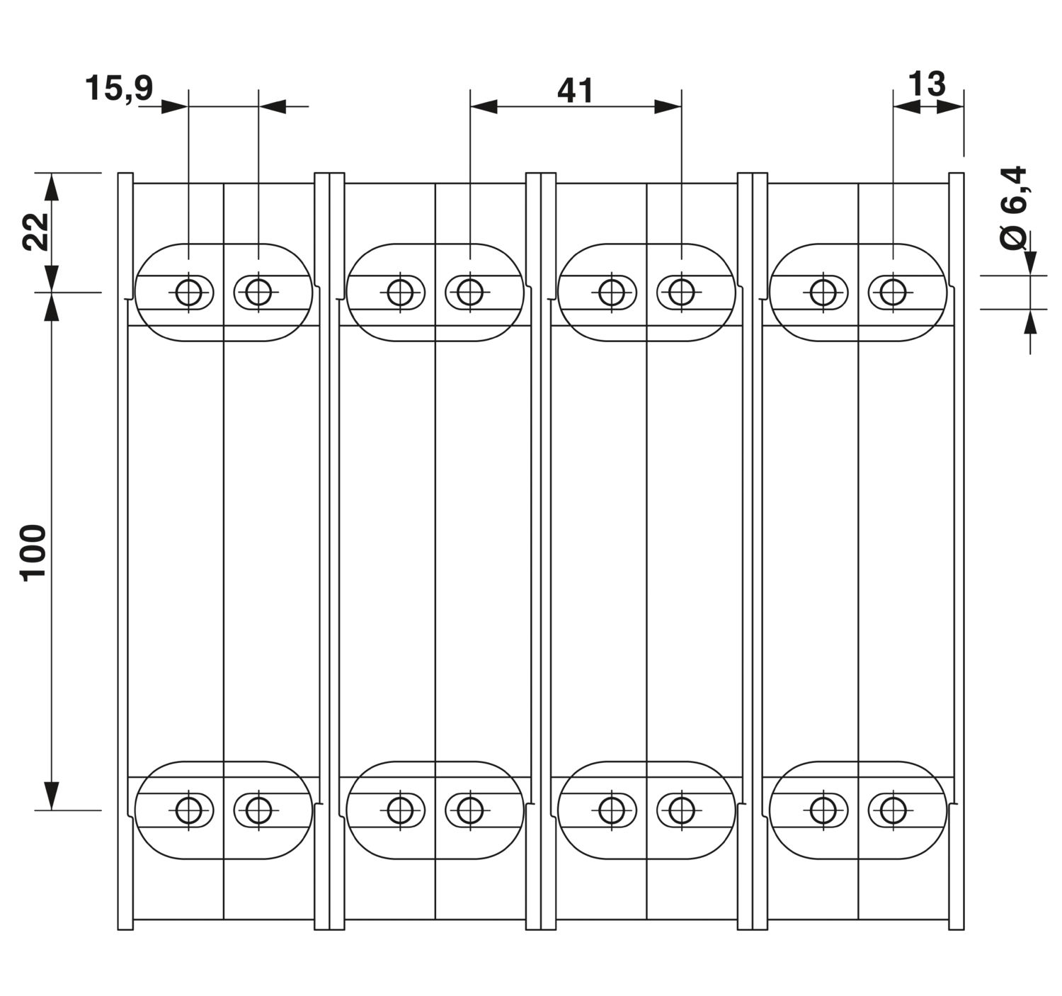 RBO 10-HC - Borne para conexão olhal - PHOENIX CONTACT - Uds./emb.: 5 unidade(s) - Imagem 6
