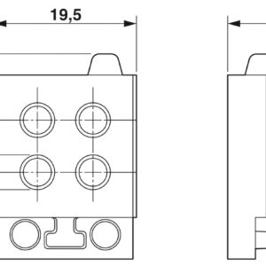 CES-SRG-BK-4X5 – Luva de cabos – PHOENIX CONTACT – Uds./emb.: 10 unidade(s)
