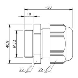 G-INS-M32-M68N-PNES-BK – Prensa-cabos – PHOENIX CONTACT – Uds./emb.: 5 unidade(s)