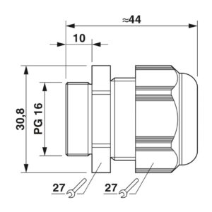 G-INS-PG16-S68N-PNES-GY – Prensa-cabos – PHOENIX CONTACT – Uds./emb.: 5 unidade(s)