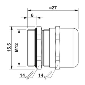 G-INS-M12-S68N-NNES-S – Prensa-cabos – PHOENIX CONTACT – Uds./emb.: 10 unidade(s)