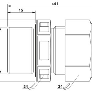 G-ESIS-M20-S68L-PEPDS-BK – Prensa-cabos – PHOENIX CONTACT – Uds./emb.: 10 unidade(s)