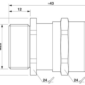G-ESIS-M20-S68N-NEPDS-S – Prensa-cabos – PHOENIX CONTACT – Uds./emb.: 10 unidade(s)