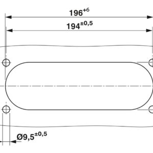 MC-35-MULTI-65-PVO-BK – Placas de passagem de cabos – PHOENIX CONTACT