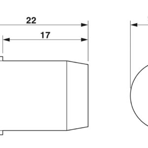 SEALING PLUG 12X22 RD – Tampa – PHOENIX CONTACT – Uds./emb.: 10 unidade(s)