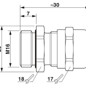 G-INS-M16-T68N-NNES-S – Prensa-cabos – PHOENIX CONTACT – Uds./emb.: 10 unidade(s)