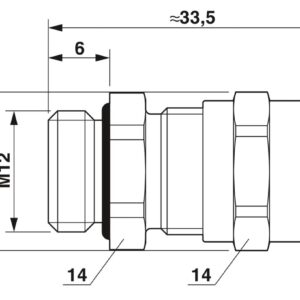 G-INS-M12-M68N-SNES-S – Prensa-cabos – PHOENIX CONTACT
