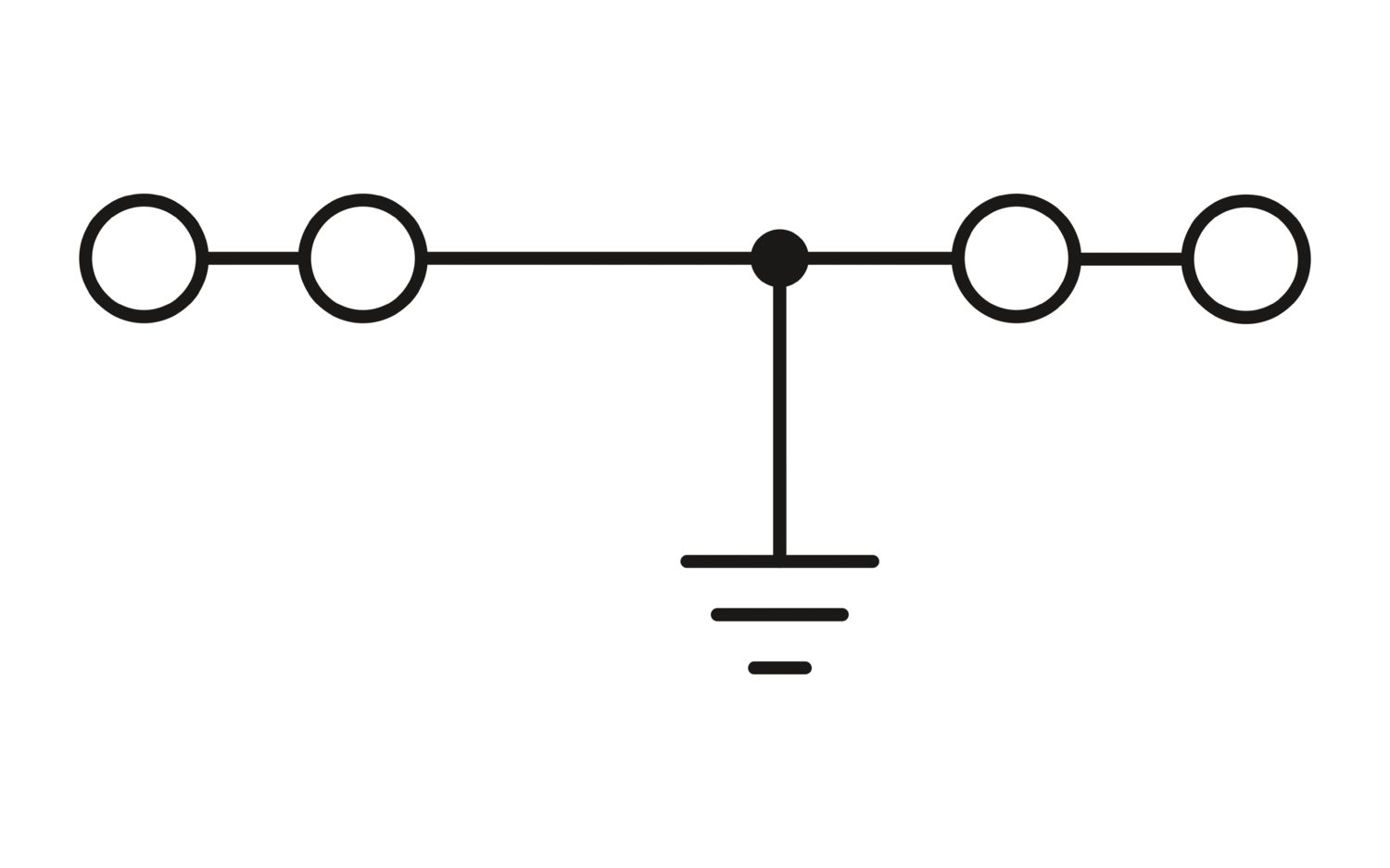 PTS 4-QUATTRO-PE - Borne terra - PHOENIX CONTACT - Uds./emb.: 50 unidade(s) - Imagem 2