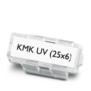KMK UV (25X6) – Suporte de marcador de cabos – PHOENIX CONTACT – Uds./emb.: 100 unidade(s)