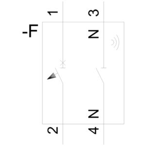 5SL6013-6MF – MCB COM (RCM/EM) 230V 6kA, 1+N, B13 – SIEMENS