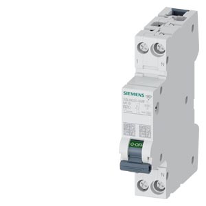 5SL6020-6MF - MCB COM (RCM/EM) 230V 6kA, 1+N, B20 - SIEMENS