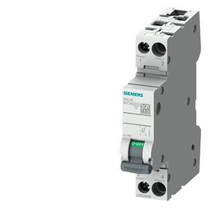 5SL5808-7 - Disjuntor 6KA DC 2P/1MW C8 - SIEMENS