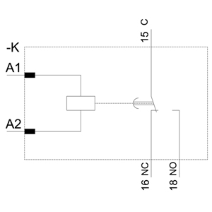 3RA2813-2AW10 – Interruptor auxiliar com retardo de ativação UC24-240V 0,05-100S – SIEMENS