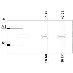 3RA2815-2FW10 – Interruptor auxiliar com retardo de desligamento UC24-240V 0,05-100S – SIEMENS