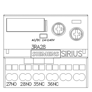 3RA2813-2FW10 - Interruptor auxiliar com retardo de ativação UC24-240V 0,05-100S - SIEMENS - Imagem 6