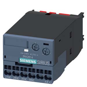 3RA2814-2FW10 – Interruptor auxiliar com retardo de desligamento UC24-240V 0,05-100S – SIEMENS