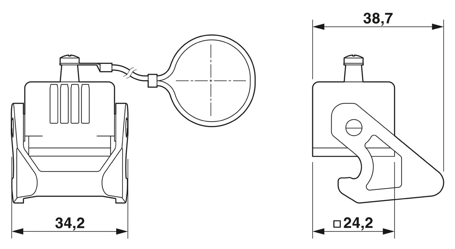 HC-STA-D07-HCLWS-PL-BK - Tampa de proteção - PHOENIX CONTACT - Imagem 2