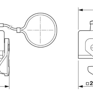 HC-STA-D07-HCLWS-PLR-BK – Tampa de proteção – PHOENIX CONTACT