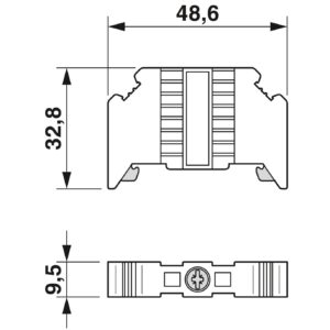 E/NS 35 N BK – Poste – PHOENIX CONTACT – Uds./emb.: 50 unidade(s)
