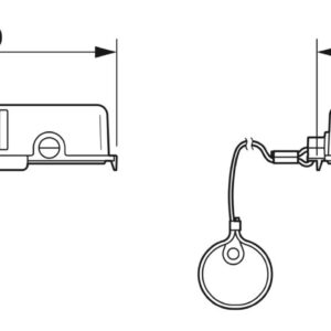 HC-STA-B32-BCSFD-PL-BK – Tampa de proteção – PHOENIX CONTACT