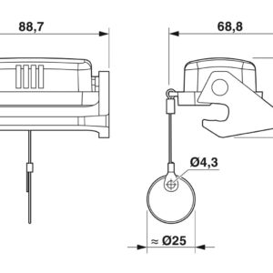 HC-B10-HCWS-PLR-BK – Tampa de proteção – PHOENIX CONTACT