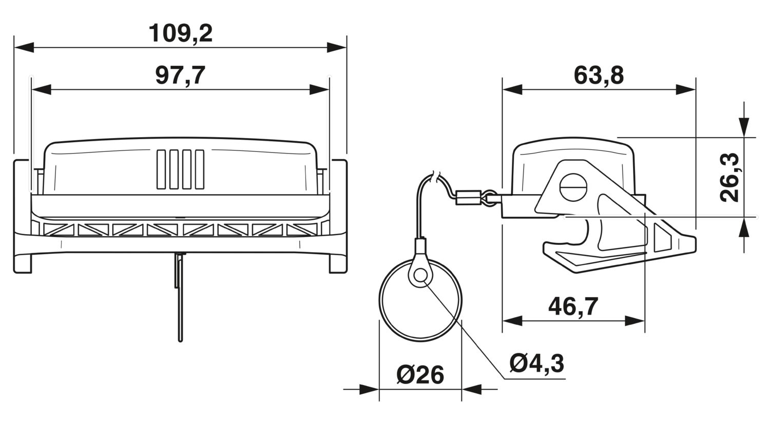 HC-B16-HCWS-PLR-BK - Tampa de proteção - PHOENIX CONTACT - Imagem 2