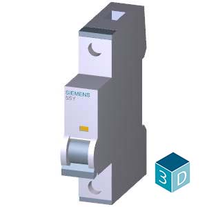 5SY4108-8CV – MCB Icu=15KA 230/400V 1P D8 – SIEMENS