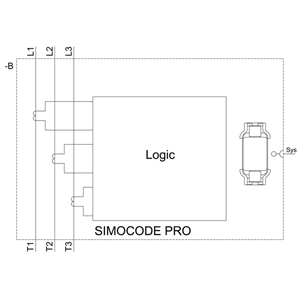 3UF7103-1BA00-0 – MÓDULO DE MEDIÇÃO DE CORRENTE; – SIEMENS
