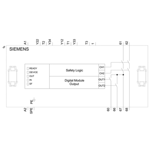 3UF7320-1AB00-0 – MÓDULO DE DIGITAÇÃO À PROVA DE FALHAS DM-F LOCAL – SIEMENS