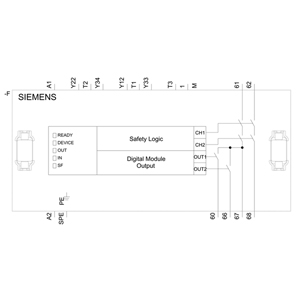 3UF7320-1AU00-0 – MÓDULO DIGITAL DM-F LOCAL À PROVA DE FALHAS; – SIEMENS