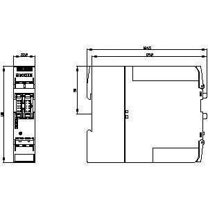 3UF7020-1AB01-0 - UNIDADE BÁSICA SIMOCODE PRO S; - SIEMENS - Imagem 3