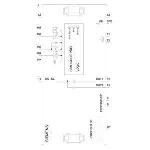 3UF7020-1AB01-0 - UNIDADE BÁSICA SIMOCODE PRO S; - SIEMENS - Imagem 6
