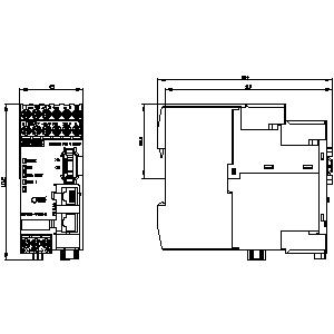 3UF7011-1AB00-2 - UNIDADE BÁSICA SIMOCODE PRO V PN GP - SIEMENS - Imagem 3