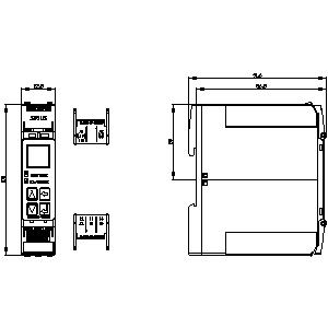 3UG5643-1CS20 - Strom-Sp. CosPhi Wirkstr. 24-240V PLC - SIEMENS - Imagem 3